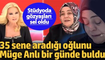 35 sene aradigi oglunu muge anli bir gunde buldu studyoda gozyaslari sel oldu E9VXfn88