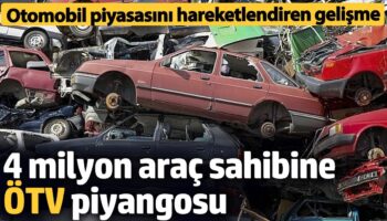 4 milyon arac sahibine otv piyangosu bir defaya mahsus uygulanacak SOuArrCx