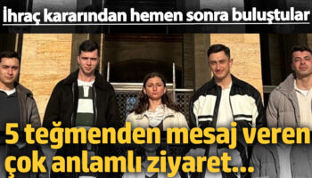 5 tegmenden mesaj veren cok anlamli ziyaret ihrac kararindan hemen sonra bulustular REuA32Cr