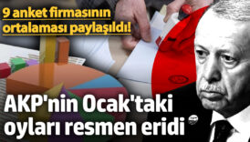 9 anket firmasinin ortalamasi paylasildi akpnin ocak ayindaki oylari resmen eridi 6EiEFwh3