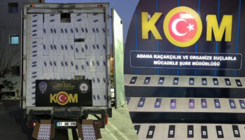 adanada 5 milyon gumruk kacagi makaron ele gecirildi WV9gNQJX