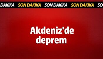 akdenizde deprem 1 subat 2025 WtUVilFk