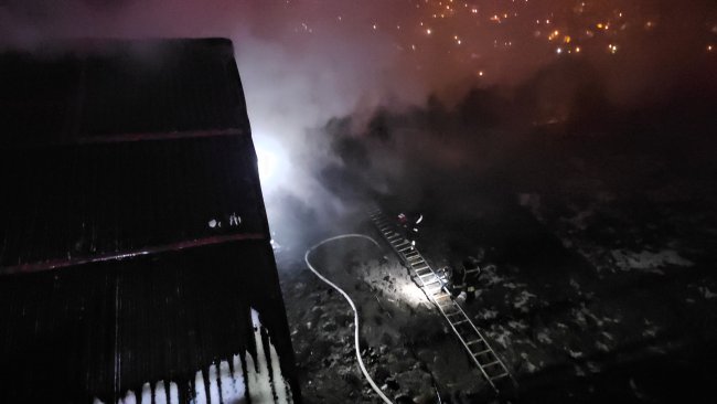 alkolun etkisi ile yangin cikardi 1