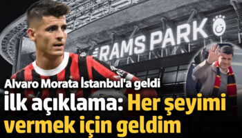 alvaro morata galatasaray icin istanbula geldi A4UTDDpa