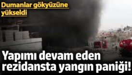 ankarada rezidansta yangin panigi JikxBKVR