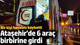 atasehirde zincirleme kazada bir kisi hayatini kaybetti mrgt1Tl7