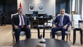 bakan fidan irak azm ittifaki lideri musenna samarrai ile bir araya geldi mQ2ZJLKY