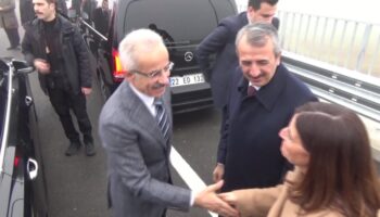 bakan uraloglu edirnede pazarkule tem baglanti yolunu acti yCBCOK71