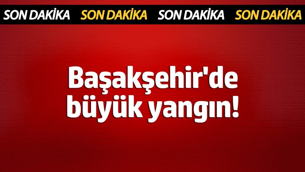 basaksehirde fabrikada buyuk yangin OPGRWG92