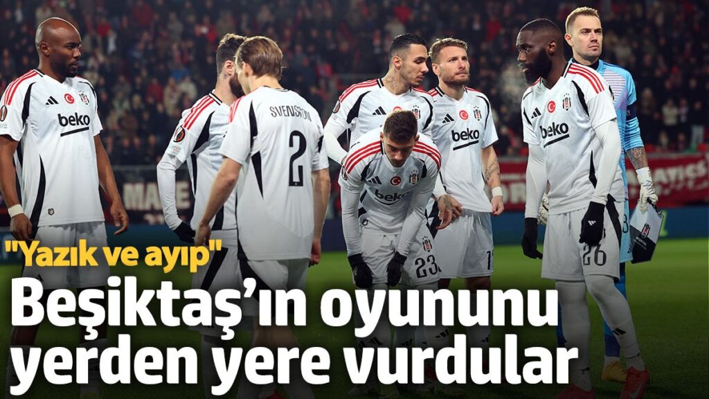 besiktasin oyununu yerden yere vurdular yazik ve ayip nfR3jBuk