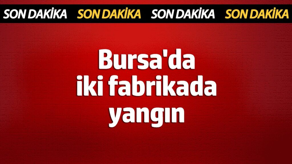 bursada fabrika yangini geri donusum tesisinde basladi tekstil fabrikasina sicradi JwIvznVN