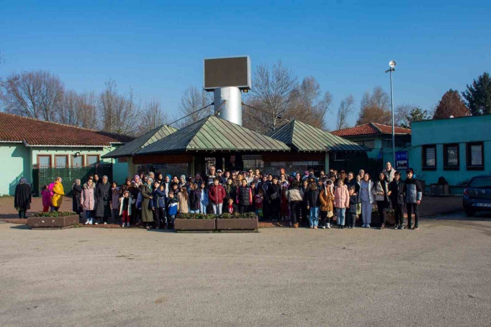 bursada genc sporcular hayvanat bahcesine hayran kaldi 2