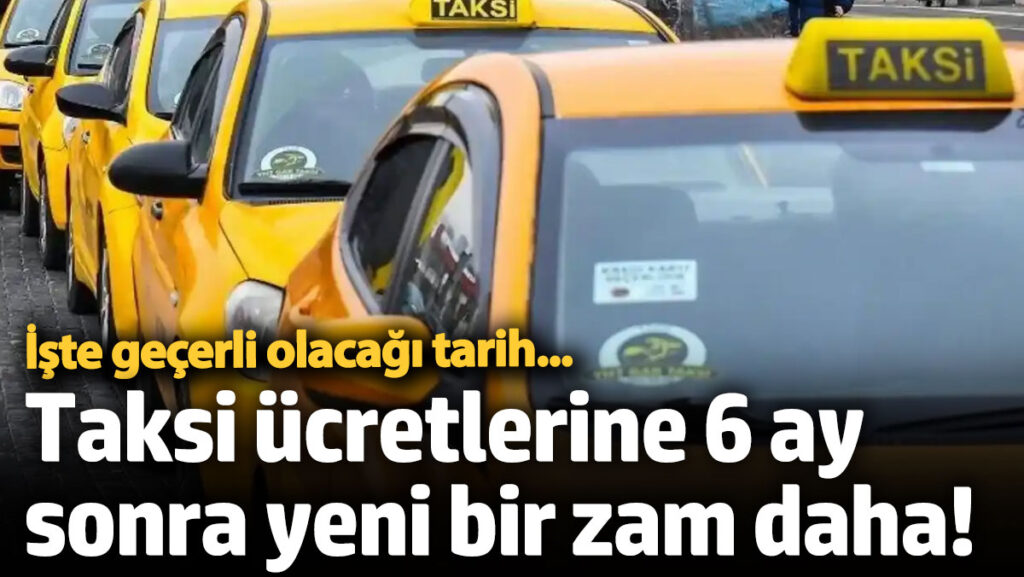 bursada taksi ucretlerine 6 ay sonra yeni bir zam daha QqteYdPg