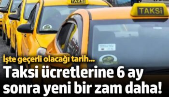 bursada taksi ucretlerine 6 ay sonra yeni bir zam daha QqteYdPg