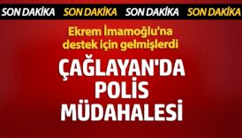 caglayanda polis mudahalesi imamogluna destek icin gelmislerdi flj2D6gX