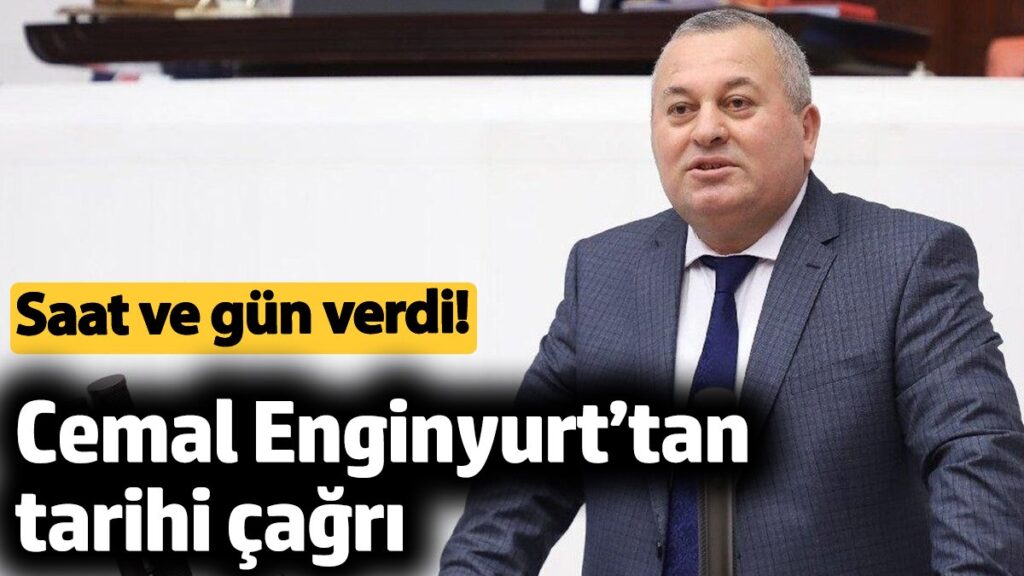 cemal enginyurttan tarihi cagri saat ve gun verdi wQ7GZN6c