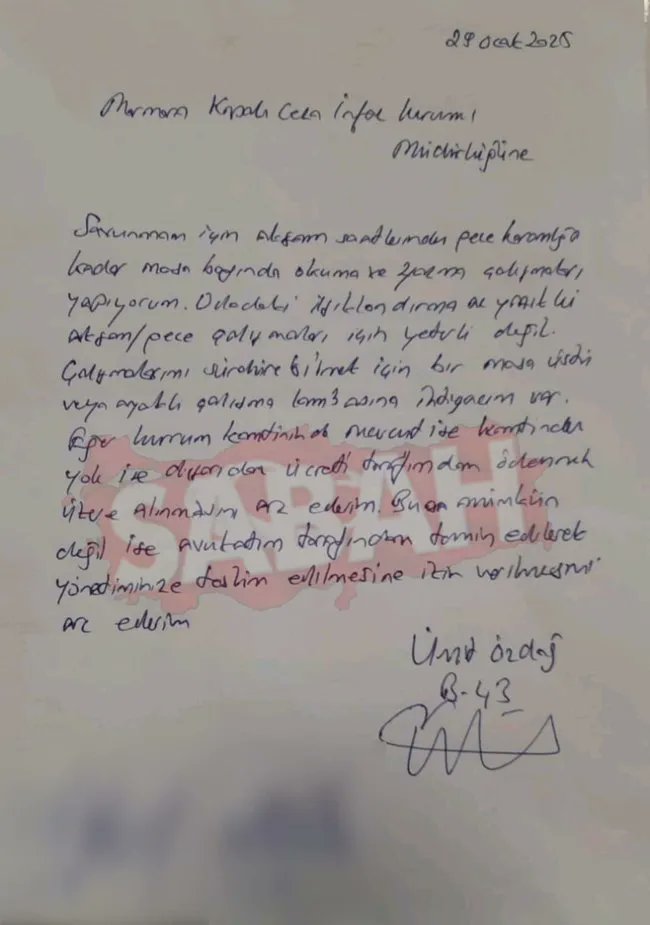 cezaevinden sizintiya umit ozdagdan sert tepki adalet bakanina cagri yapti 0 BRFSl1AA