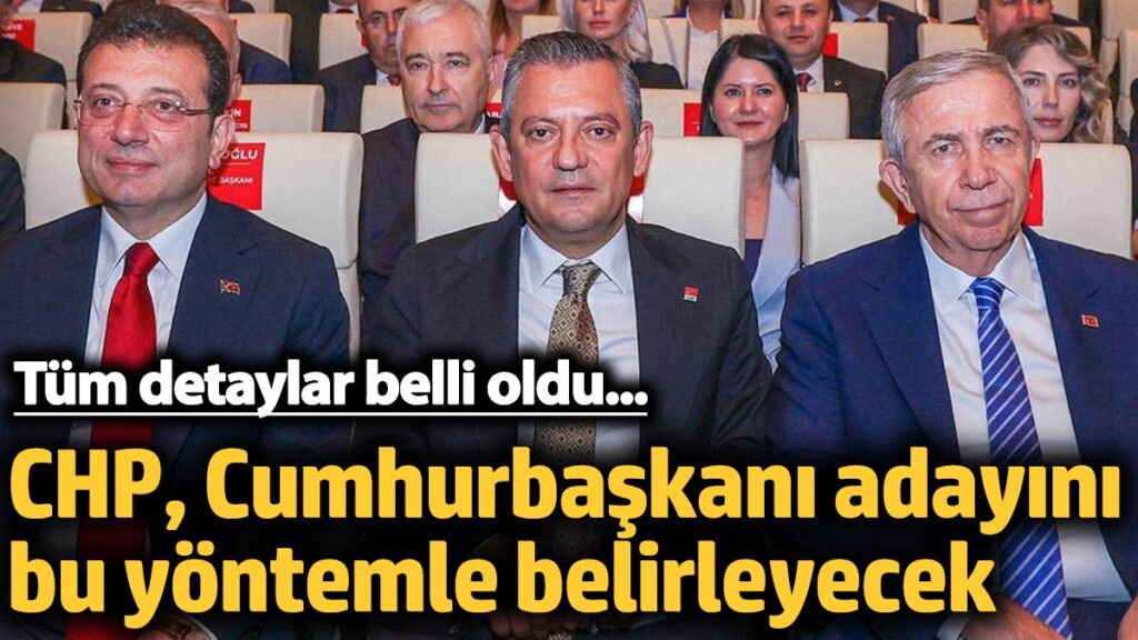 chpnin cumhurbaskani adayini nasil belirleyeceginin detaylari belli oldu Ic1dXYBB