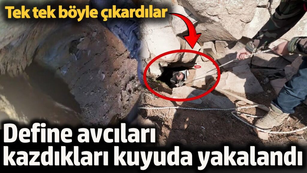 define avcilari kazdiklari kuyuda sucustu yakalandi jandarma iple tek tek cikardi efndLi15