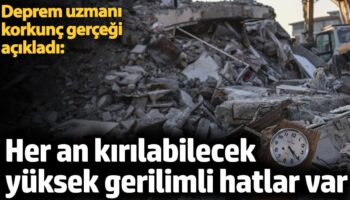 deprem uzmani korkunc gercegi acikladi her an kirilabilecek yuksek gerilimli hatlar var sIhHjHT1
