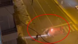 diyarbakirda refuje carpan otomobil alev aldi o anlar kamerada R9SZRPD4