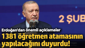 erdogandan onemli aciklamalar 1381 ogretmen atamasinin yapilacagini duyurdu daNTy8fm