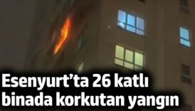 esenyurtta 26 katli binada korkutan yangin EpRnVCGr