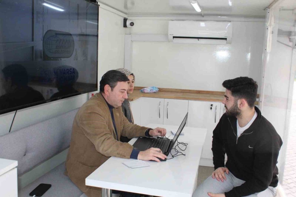 esenyurtta mobil istihdam araclari mahallelerde hizmete basladi 0 31f511SQ