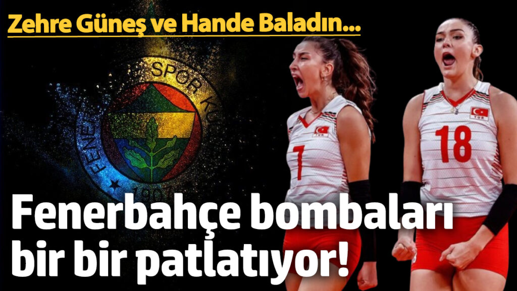 fenerbahce bombalari bir bir patlatiyor zehre gunes ve hande baladin EFcuSnYG