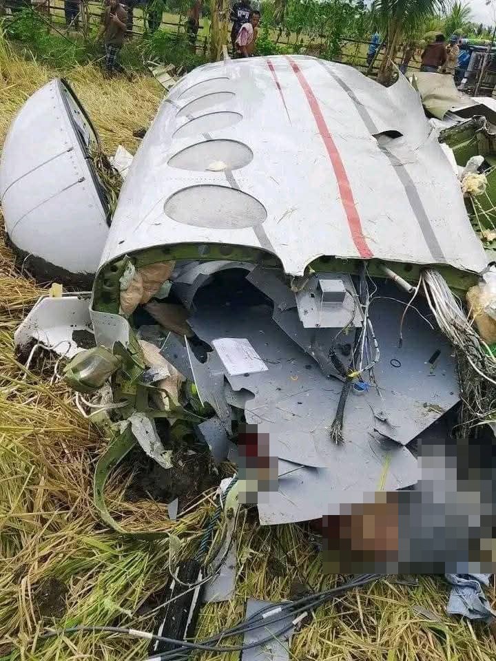 filipinlerde kucuk ucak misir tarlasina cakildi 4 olu 1 CFb9FEAc