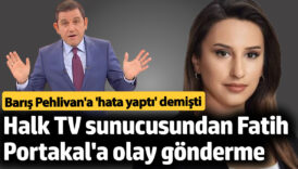 halk tv sunucu gozde sekerden fatih portakala olay gonderme PqUrKARk