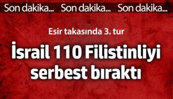 israil 110 filistinliyi serbest birakti esir takasinda 3 tur k8RdKJjk