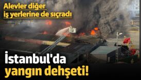 istanbulda yangin dehseti alevler diger is yerlerine de sicradi PtbHZ2Td