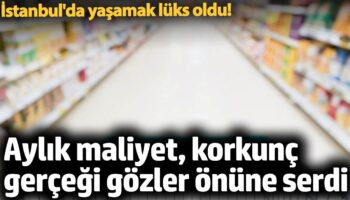 istanbulda yasamak luks oldu aylik maliyet korkunc gercegi gozler onune serdi w85LCXhc