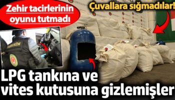 kapikulede zehir tacirlerine gecit yok lpg tankina ve vites kutusuna gizlenmisler tam 217 kilo cOlWBlPZ
