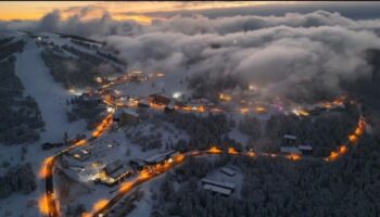 kar kalinligi 1 metre drone ile gokyuzunden goruntusu izleyenleri buyuledi Rr8FjgjF