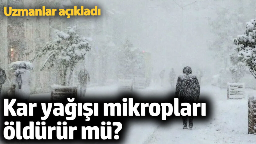 kar yagisi mikroplari oldurur mu uzmanlar acikladi MfVSUfMm