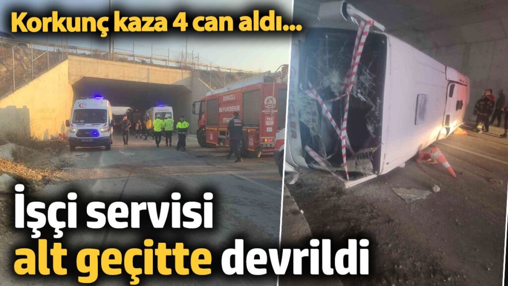 korkunc kaza can aldi isci servisi alt gecitte devrildi q5XIiS1A