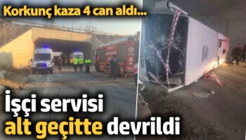 korkunc kaza can aldi isci servisi alt gecitte devrildi q5XIiS1A