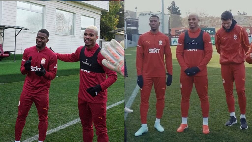 lemina ve cuesta ilk kez antremanda BkNSU3am