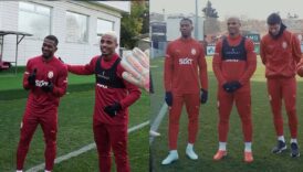 lemina ve cuesta ilk kez antremanda BkNSU3am