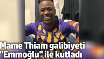 mame thiam galibiyeti emmoglu ile kutladi yaRJiicL