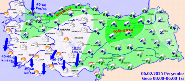 meteorolojiden pes pese kuvvetli kar yagisi uyarisi karadeniz uzerinden yurda giris yapti 5 subat 4NZN4QgO