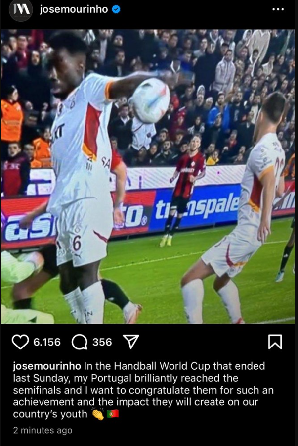 mourinhodan sanchezin pozisyonuna ilginc yorum hentbol dunya kupasi 0