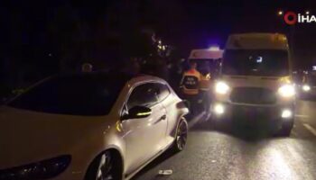 nevsehirde alkollu surucu onunde duran araca carpti 2 yarali 2UV1dOrH