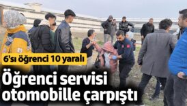 ogrenci servisi otomobille carpisti 6si ogrenci 10 yarali Db716CnT