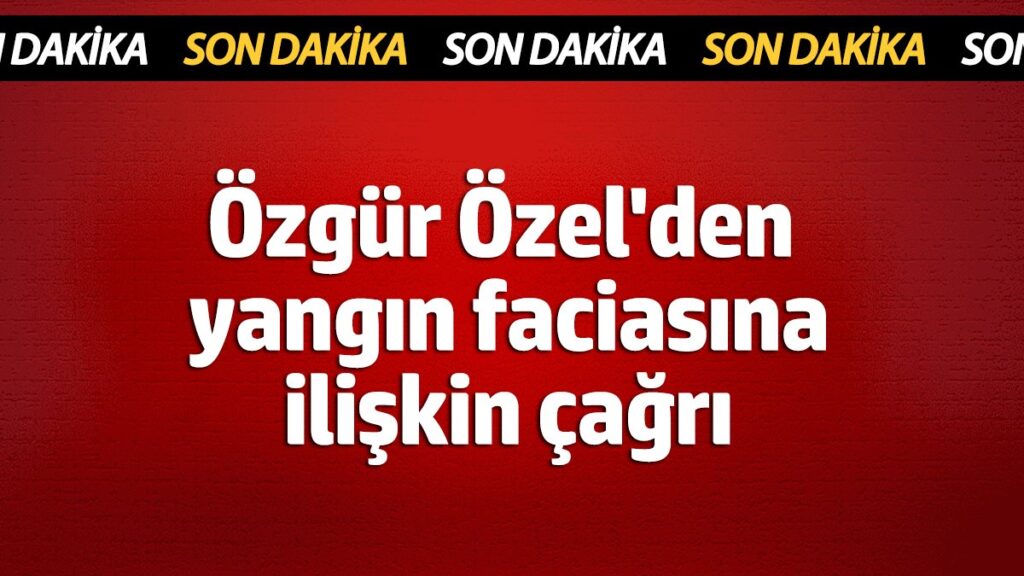 ozgur ozel partisinin grup toplantisinda konusuyor MISDAzes