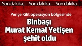 pence kilit operasyonunda binbasi murat kemal yetisen sehit oldu O1tm59ji