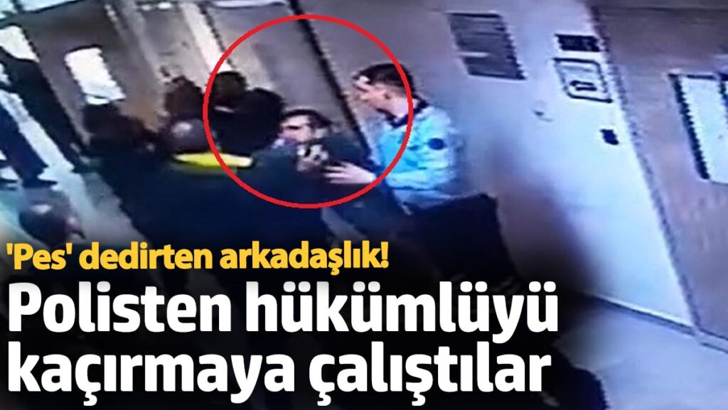 pes dedirten arkadaslik polisten hukumluyu kacirmaya calistilar acn3AUHU