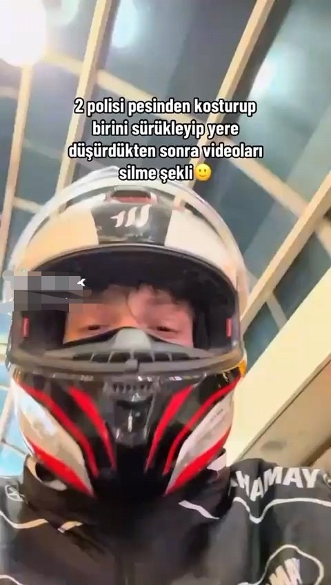 polisi yere dusuren sahis yakalandi 4